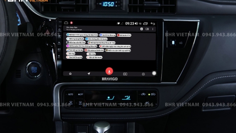 Màn hình DVD Android liền camera 360 xe Toyota Altis 2018 - nay | Bravigo Ultimate (6G+128G)  